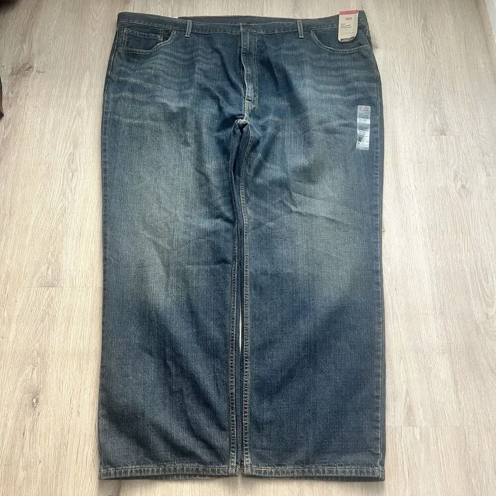 Levi's 559 Relaxed Straight Fit Jeans 54x32 W\ Stretch Big & Tall NWT RT$69